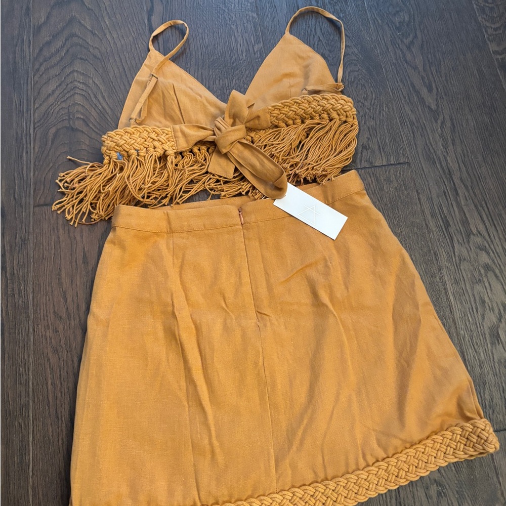 VICI -Fringe Skirt Set - Picture 7 of 9